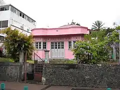 Case créole à Cilaos (Réunion).