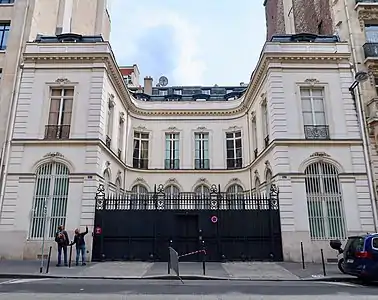 No 57 : hôtel Wildenstein.