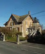 La maison d'Étienne Œhmichen à Valentigney.