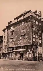 La maison Havart au début du XXe siècle.