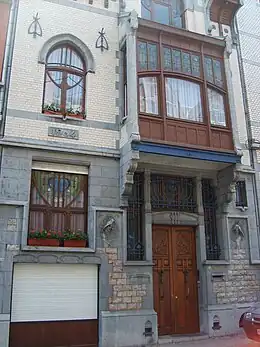 Maison Piot à Liège (Art nouveau, Victor Rogister)