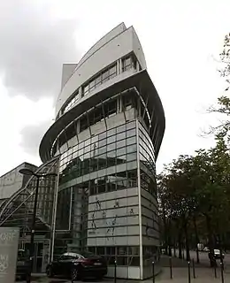 façade nord de la Maison du sport français