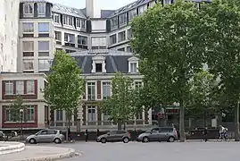 Maison d'Édouard Robert, Place Félix-Éboué (Paris), détruite en 2018.