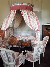 La chambre de Marie-Aurore Dupin de Francueil.