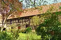 Maison de Hoste-Bas, vue prise de l'Arboretum.