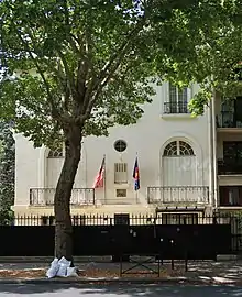 Maison de la Malaisie (résidence de l'ambassadeur), au no 48.