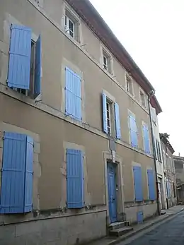 Maison, rue Sœur-Richard, où naquit Jean Jaurès, le 3 septembre 1859.