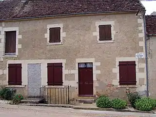 Maison natale de Romain Baron, Rémilly.