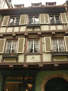 Maison zum grienen Hüs (1435) au no 34