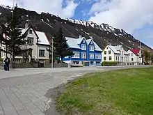 Maisons colorées d'Isafjordur.