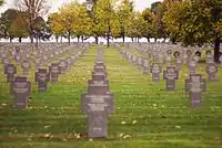 Cimetière militaire allemand.