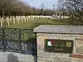 Le cimetière militaire de Maissin.