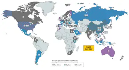 Principales alliances aériennes mondiales