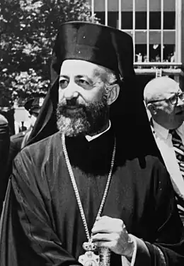L'archevêque-primat Makarios III