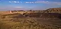 Le Makhtesh Ramon, vue du mont Gvanim.