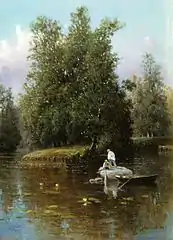 Sur la rivière près de Saint Pétersbourg (1884)