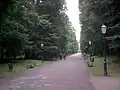 Parc Maksimir, allée principale