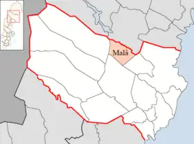 Localisation de Malå