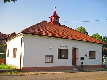 Malíkov : la mairie.