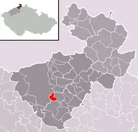 Localisation de Malá Veleň