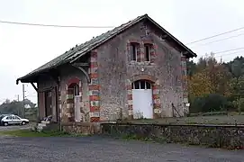 Halle à marchandises.