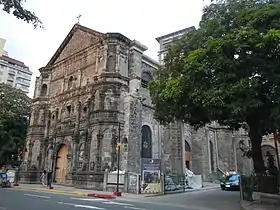 L'église de Malate, à Manille