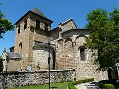 L'église Saint-Xantin.