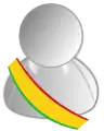 Représentation de l’écharpe présidentielle du Mali