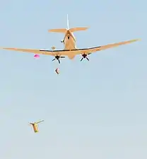 Un Basler BT-67 malien lors d'un entraînement avec des forces spéciales américaines en février 2012.