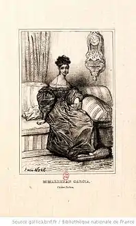 Portrait de Maria Malibran (1829).