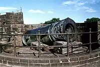 The Malik E Maidan.jpg at western ramparts of Bijapur fort