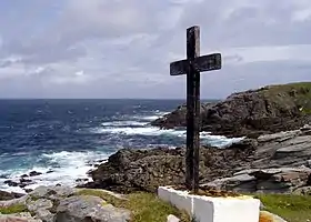 Vue en direction de l'Atlantique.