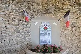 Monument aux morts de Mallefougasse-Augès