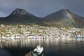 La ville de Måløy