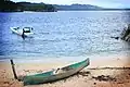 Plage à Mamburit, une des îles Kangean