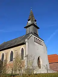 L'église actuelle reconstruite dans les années 1920.