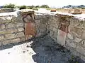 Mané-Vechen : tubuli de l'hypocauste (système de canalisation pour le chauffage).