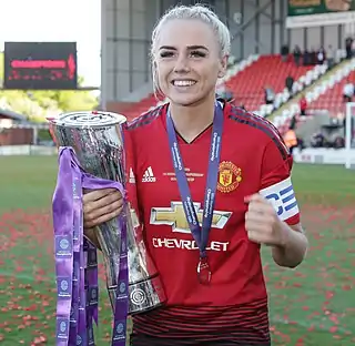 Alex Greenwood en 2019