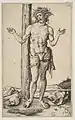 L'Homme de douleurs aux bras écartés, v. 1500, Metropolitan Museum of Art