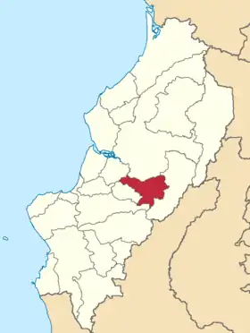 Localisation de Canton de Bolívar