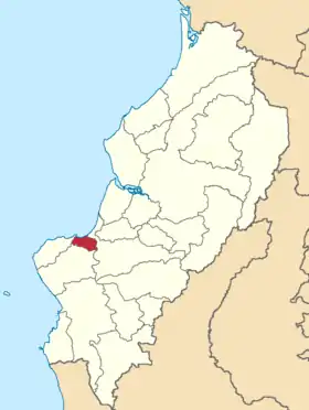 Localisation de Canton de Jaramijó