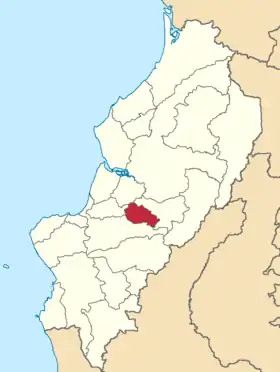 Localisation de Canton de Junín
