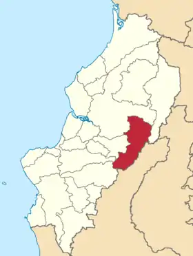 Localisation de Canton de Pichincha