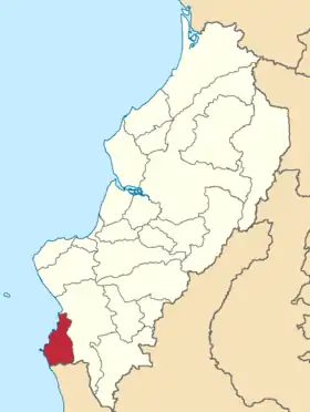Localisation de Canton de Puerto López