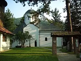 L'église du monastère de Ćelije