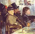 Manet: Au café Collection Oskar Reinhart Am Römerholz  Winterthour