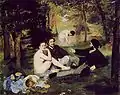 Déjeuner sur l'herbe d'Édouard Manet.