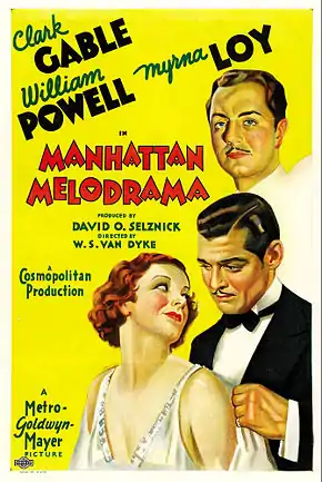 Description de l'image Manhattan Melodrama poster.jpg.