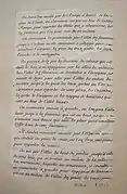 Manuscrit de la "Manière de montrer Meudon" page 2