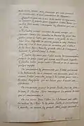 Manuscrit de la "Manière de montrer Meudon" page 3
